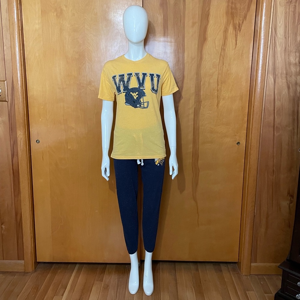 Rivalry Threads West Virginia University WVU Shirt & Pants Size Small